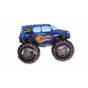 Blue Monster Truck Supershape Balloon